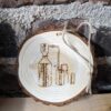 Wooden Slice Christmas Ornaments - Image 2