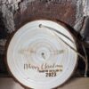 Wooden Slice Christmas Ornaments - Image 8